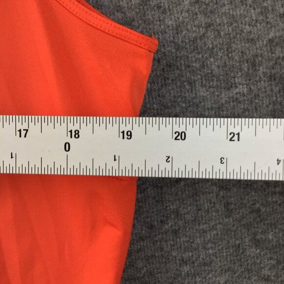 Essentials by Milano Ruffle Front Sleeveless Tank Blouse Sz L - Picture 4 of 6